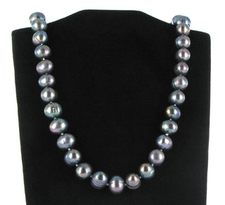 Silver grey pearls sale